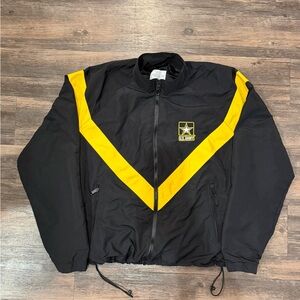 U.S. Army Black and Yellow Military Jacket
